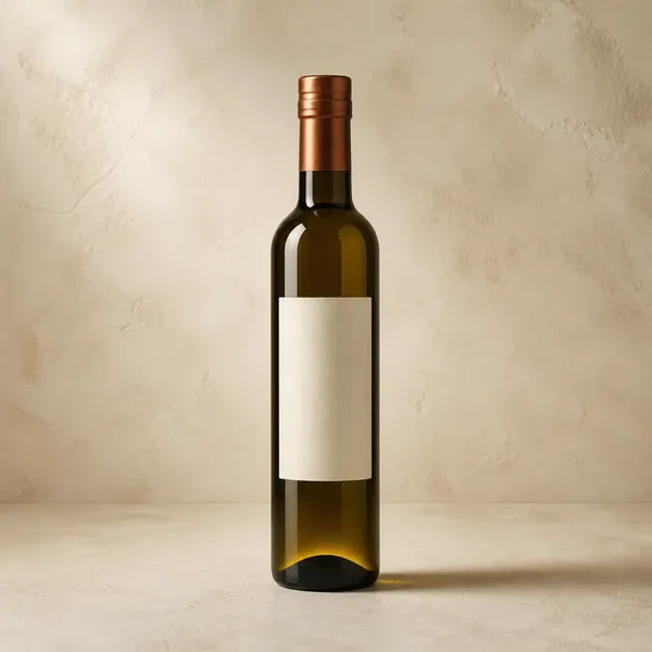 A bottle of olive oil